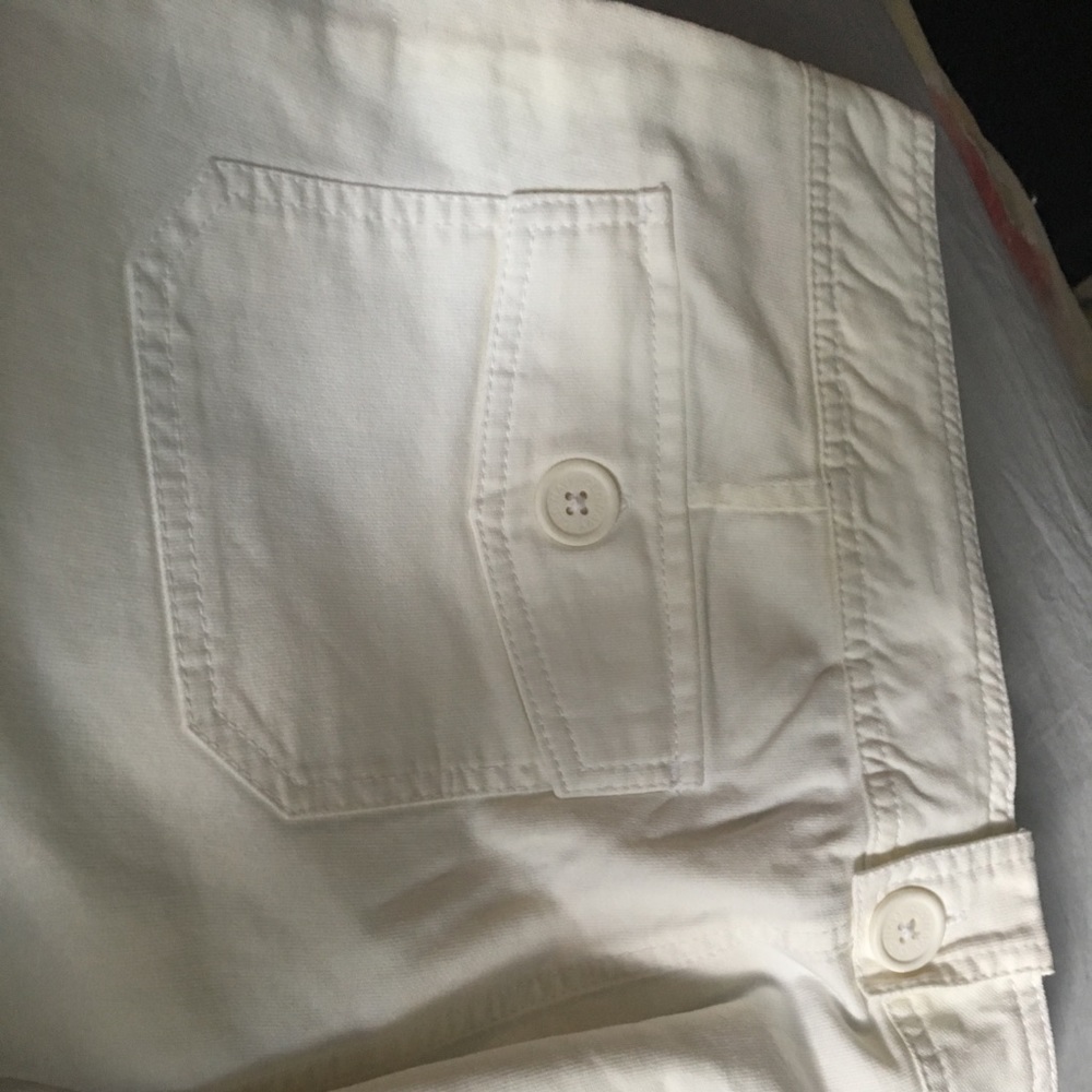 White cotton cute short shorts!